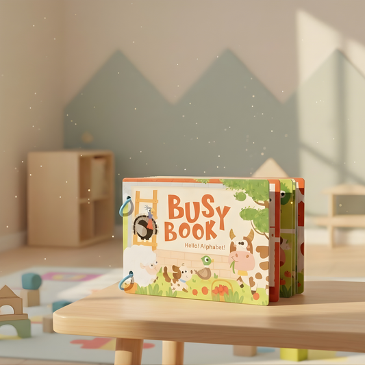Busy Book™ — Hellow Alphabets! (Farm animals)