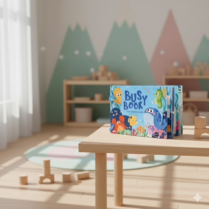 Busy Book™ —  Yeah! Learning Maths (Ocean)